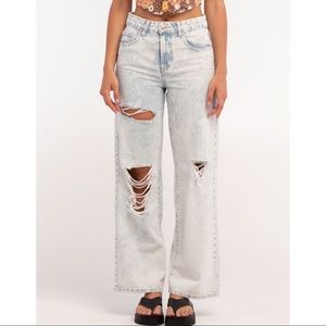 RSQ • High Rise Wide Leg Jeans